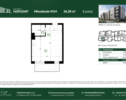 Mieszkanie B1.M14