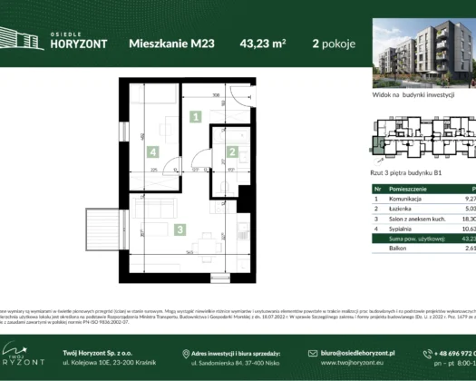 Mieszkanie B1.M23
