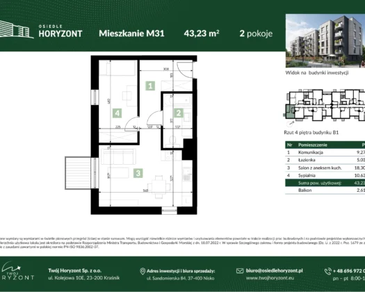 Mieszkanie B1.M31