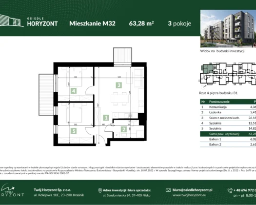 Mieszkanie B1.M32