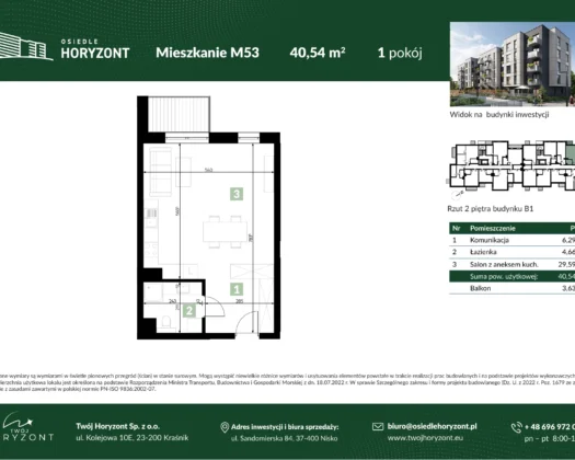 Mieszkanie B1.M53