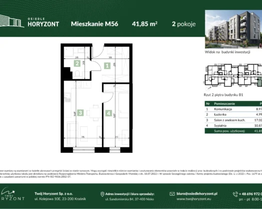 Mieszkanie B1.M56