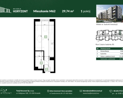 Mieszkanie B1.M62