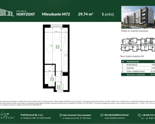 Mieszkanie B1.M72