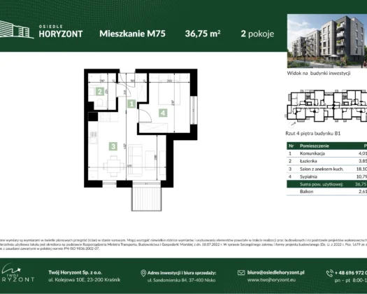 Mieszkanie B1.M75