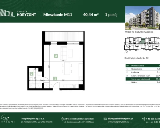 Mieszkanie B2.M11