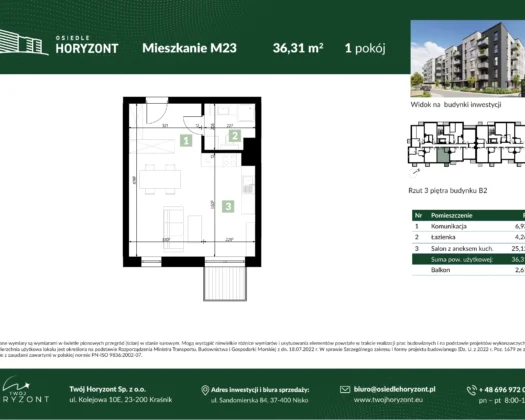Mieszkanie B2.M23