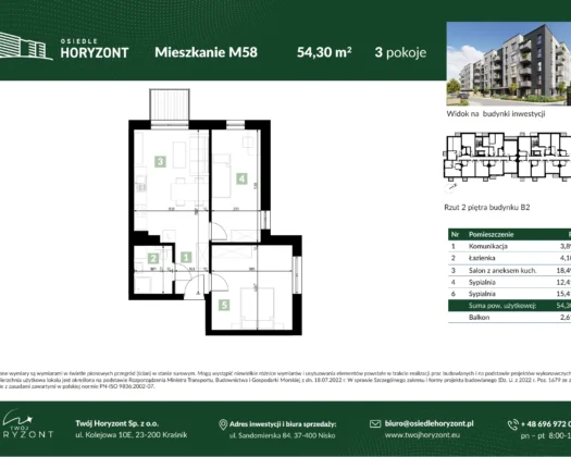 Mieszkanie B2.M58