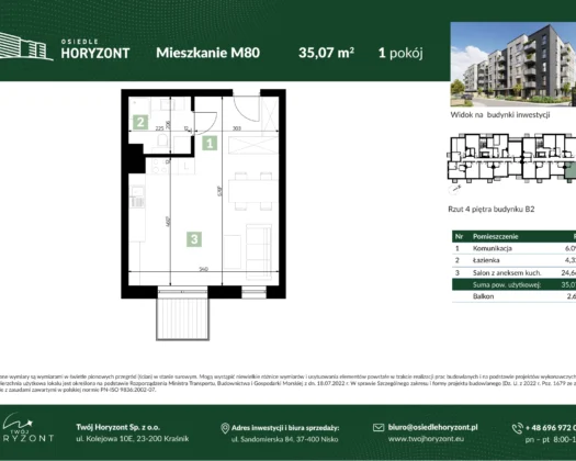 Mieszkanie B2.M80